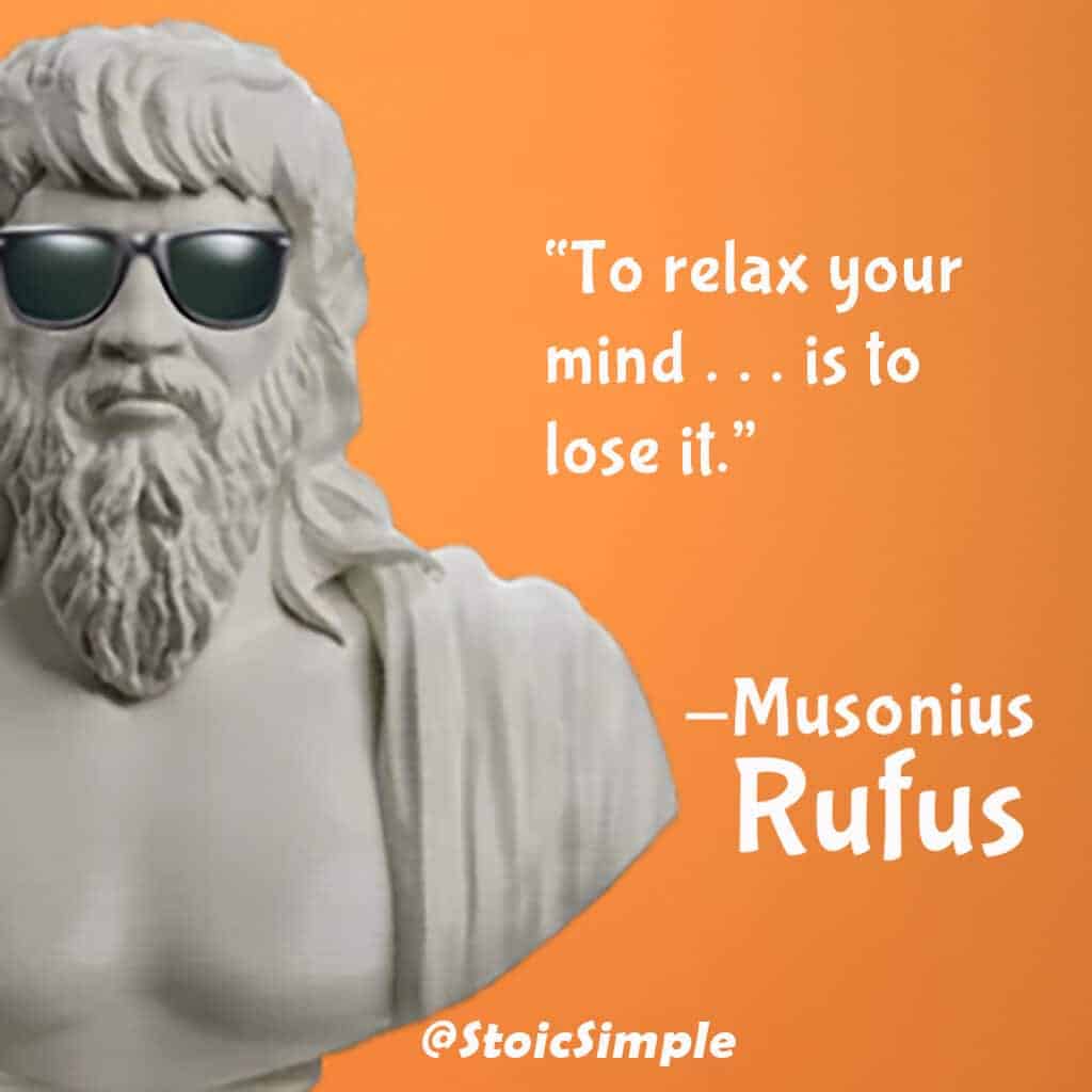 Musonius Rufus Stoicism Quotes